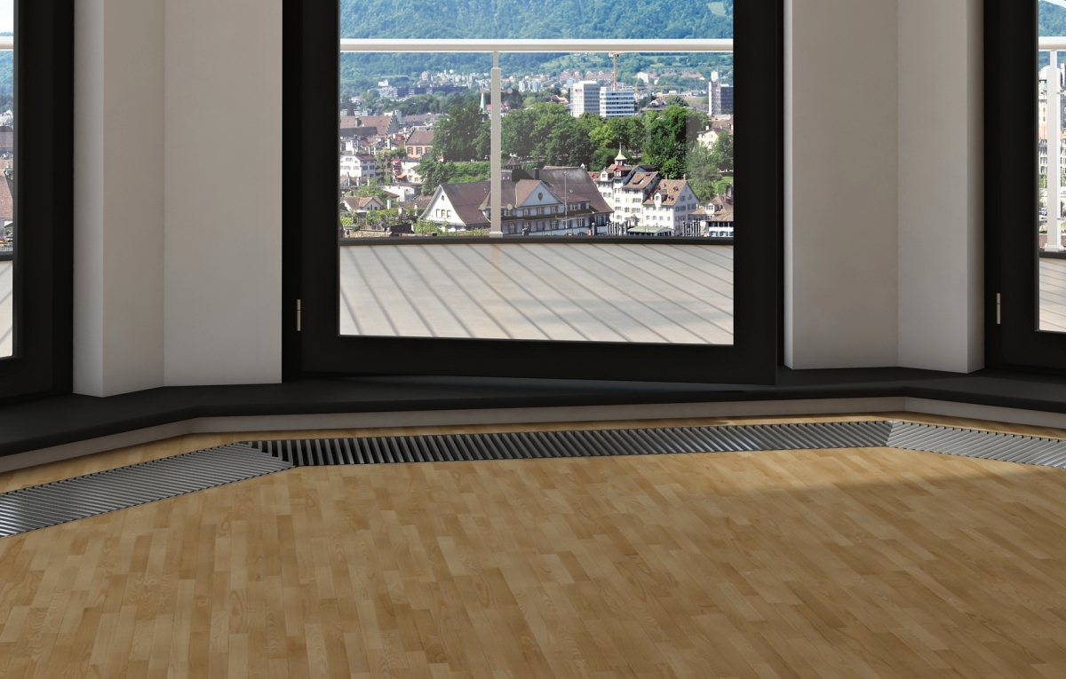 Плюсы и минусы внутрипольных конвекторов