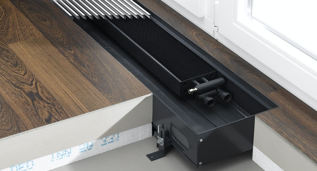 Водяной внутрипольный конвектор Водяной внутрипольный конвектор